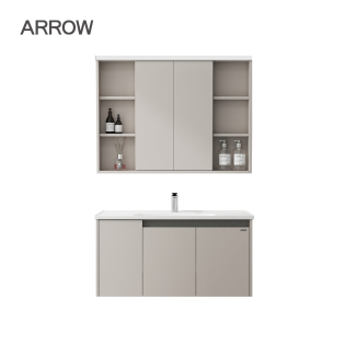 Bộ Tủ Lavabo Arrow ADGMD10G31008H-CY/AP31008H và Tủ Gương Arrow AMJD10G31008H-CY
